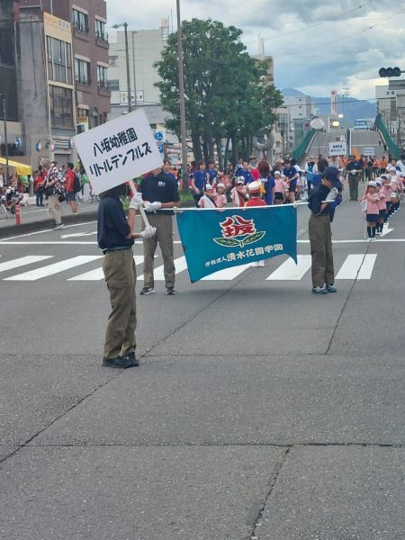 8月1日みなと祭りパレード奉仕②