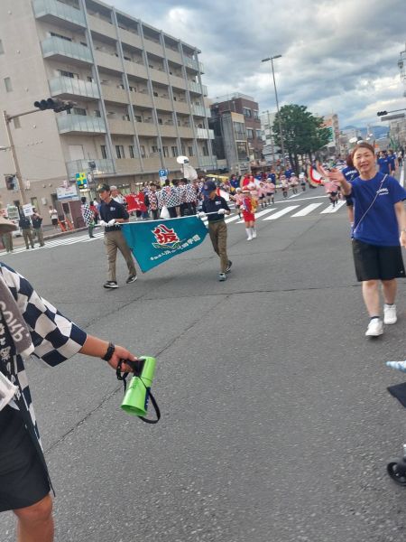 みなと祭りパレード奉仕③