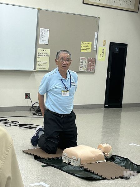 救急法講習会②